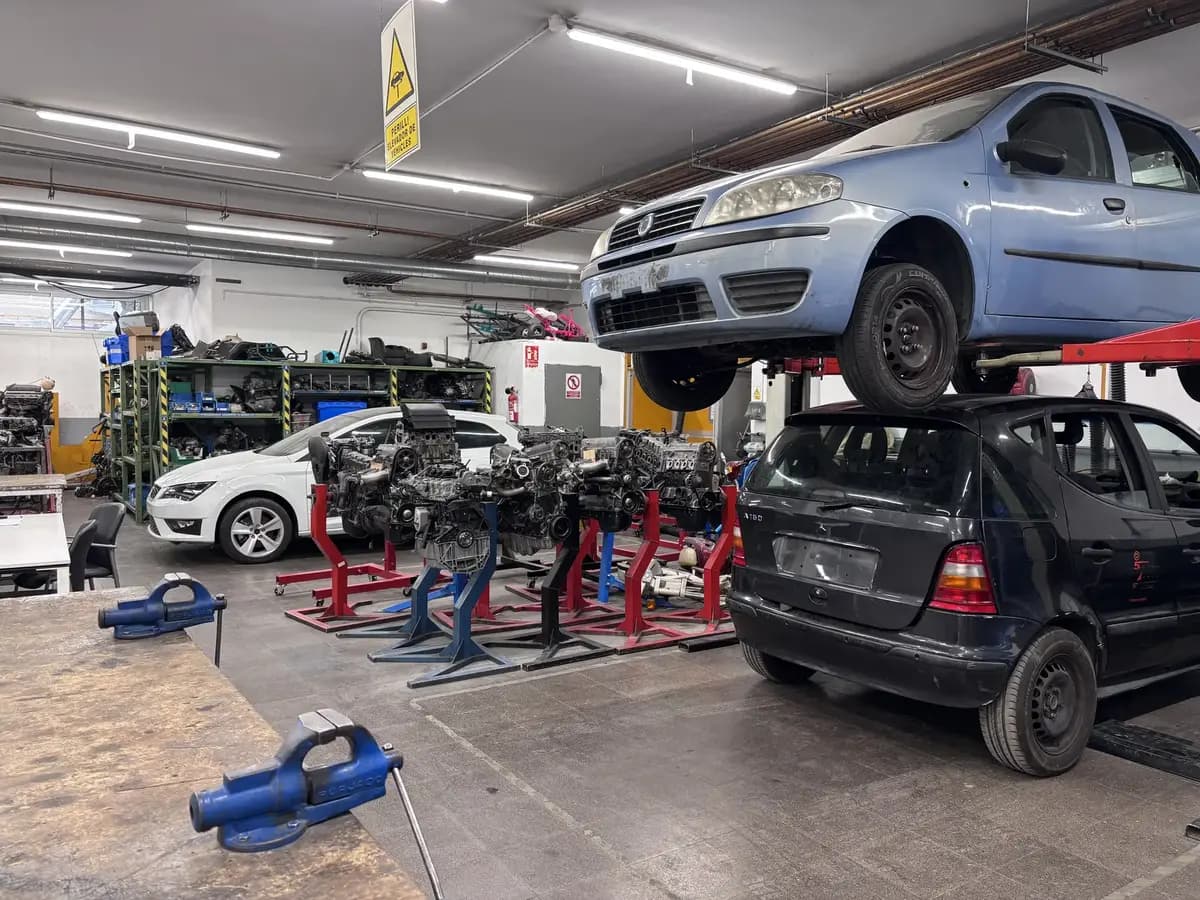 Taller d'automoció